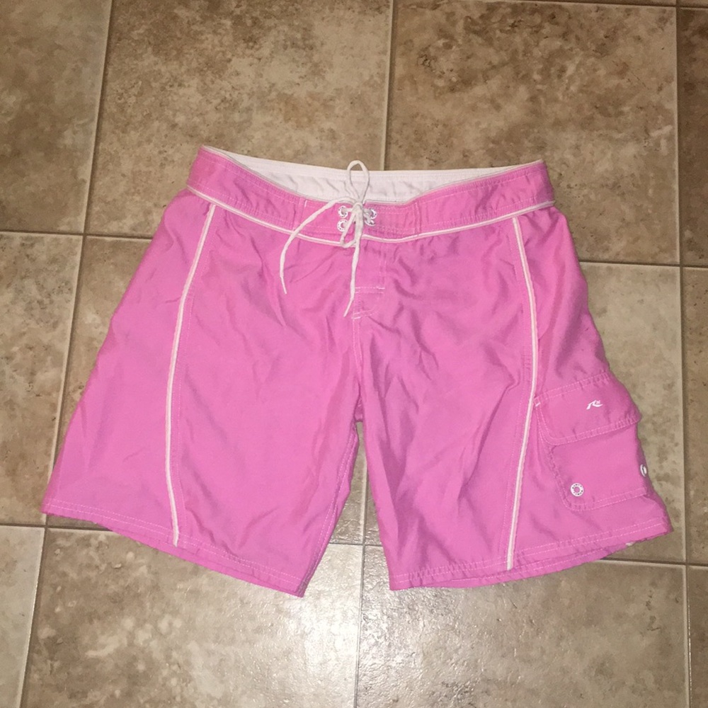 Pink Rusty board shorts